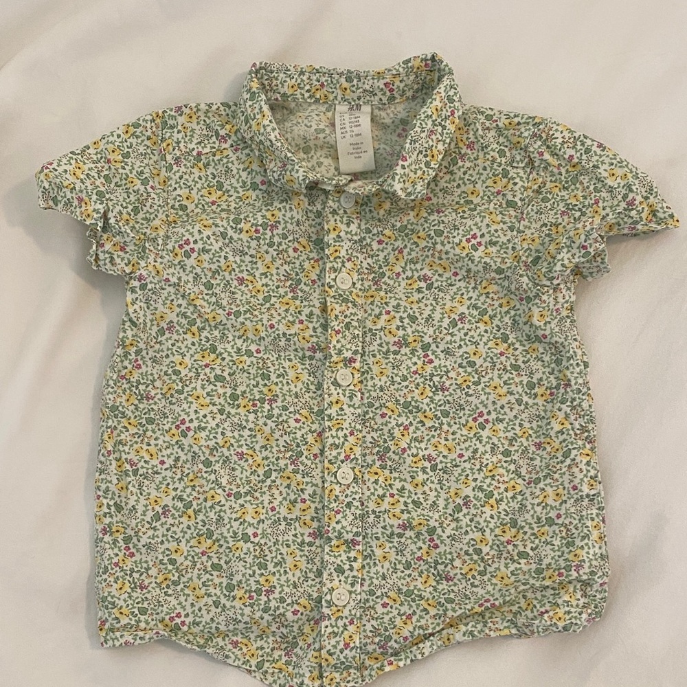 H&M Floral Kids Shirt